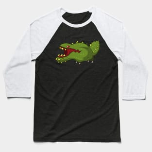 Pixel Deviljhog Baseball T-Shirt